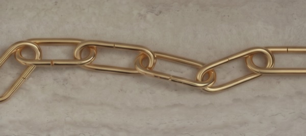 Gold frame finish