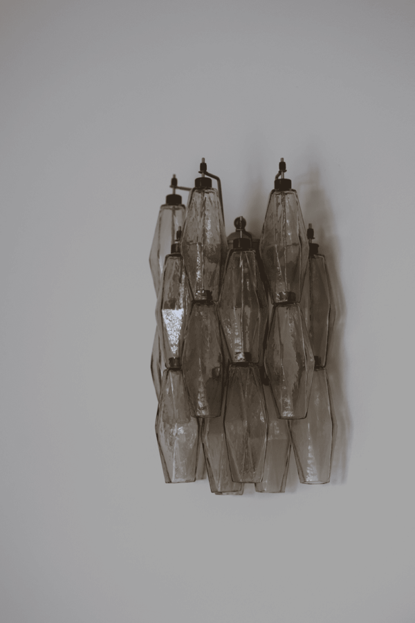 Sand Murano Glass Wall Sconce – handcrafted in Italy