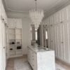 Handblown Murano Drops Chandelier – 85 Glass Drops in a Stockholm home