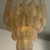 Handblown Murano Drops Chandelier – 75 Glass Drops in a Stockholm home