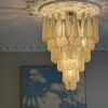 Handblown Murano Drops Chandelier – 85 Glass Drops in a Stockholm home