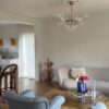 Handblown Murano Palmette Chandelier – 58 Palmette Glass in a Stockholm home