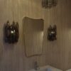 Handblown Murano Poliedri Wall Sconce – Set of 2 in a Stockholm home