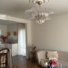 Murano Palmette Chandelier – 58 Palmette Glass — handblown Murano glass, made in Italy