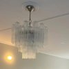 Handblown Murano Tubular Chandelier – 36 Glass Prisms — ODO Items