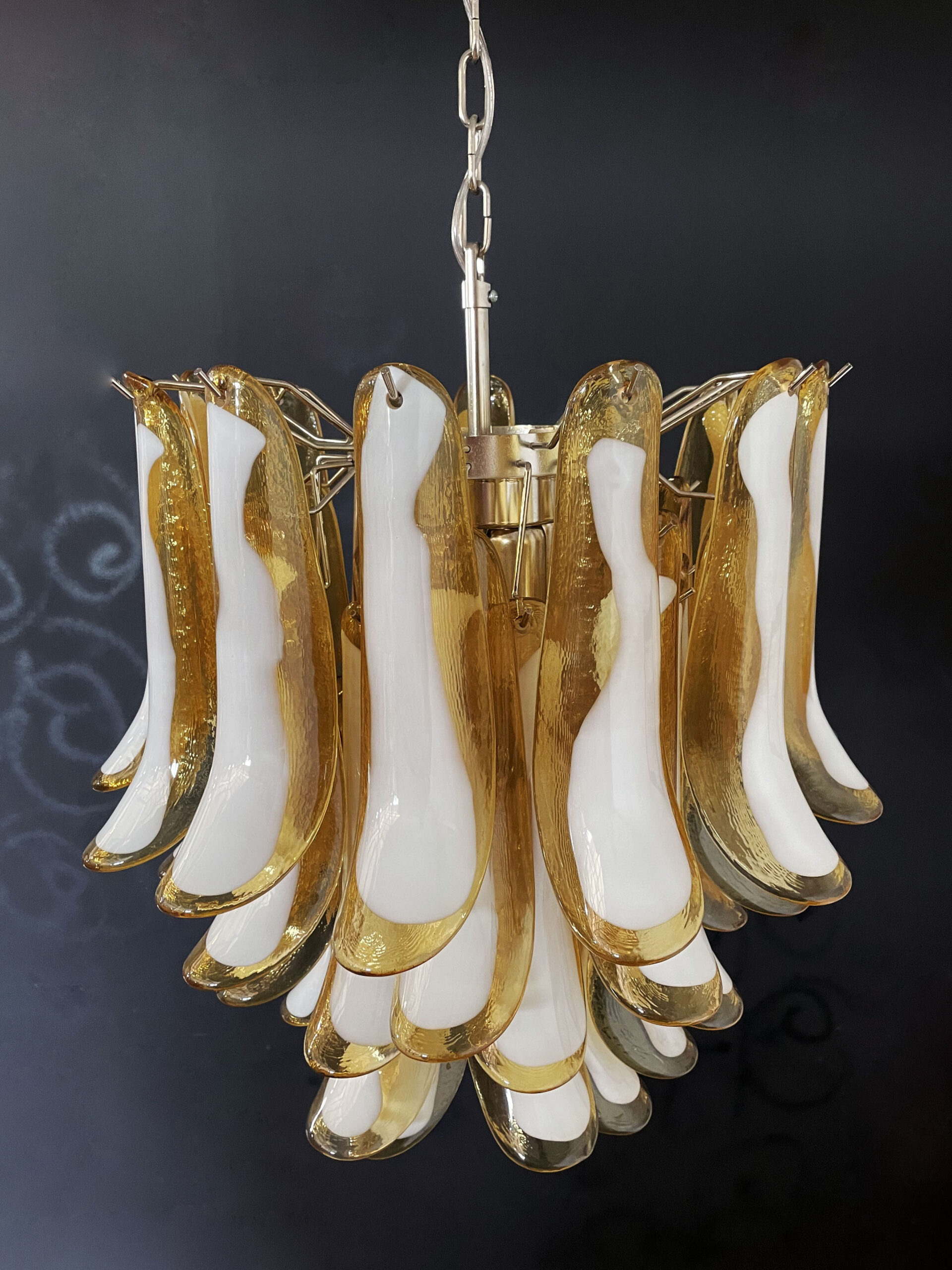 Handblown Murano glass — Petal Transparent