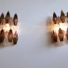 Handblown Murano glass — Poliedri Transparent/Smoked