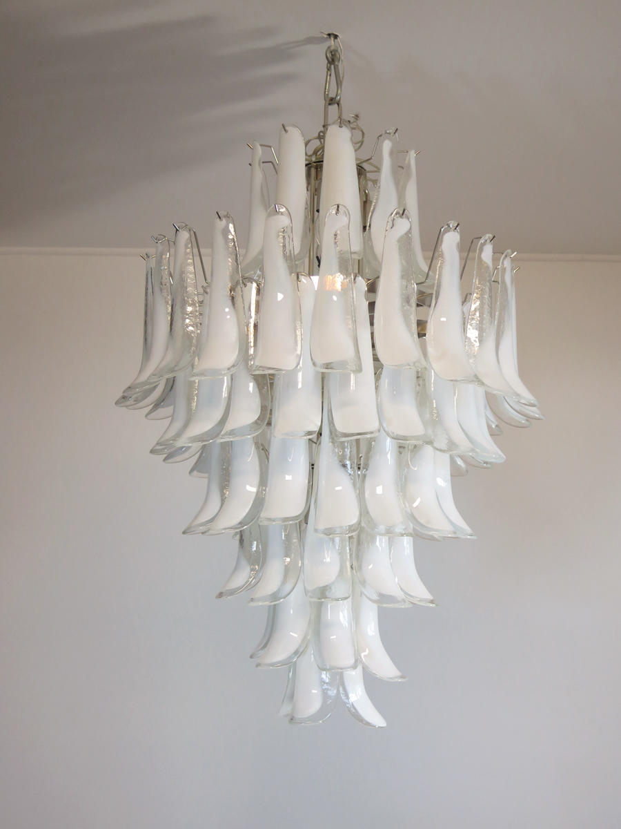 Handblown Murano glass — Petal Transparent