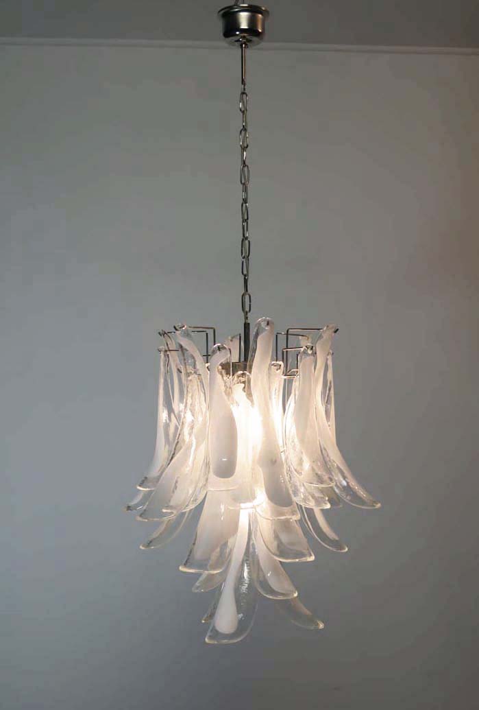 Handblown Murano glass — Petal Transparent
