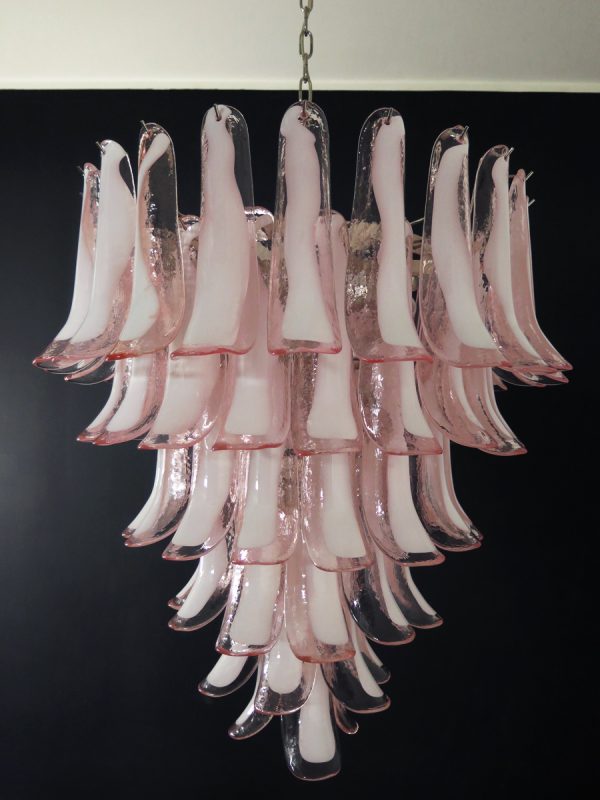 Handblown Murano glass — Petal Pink