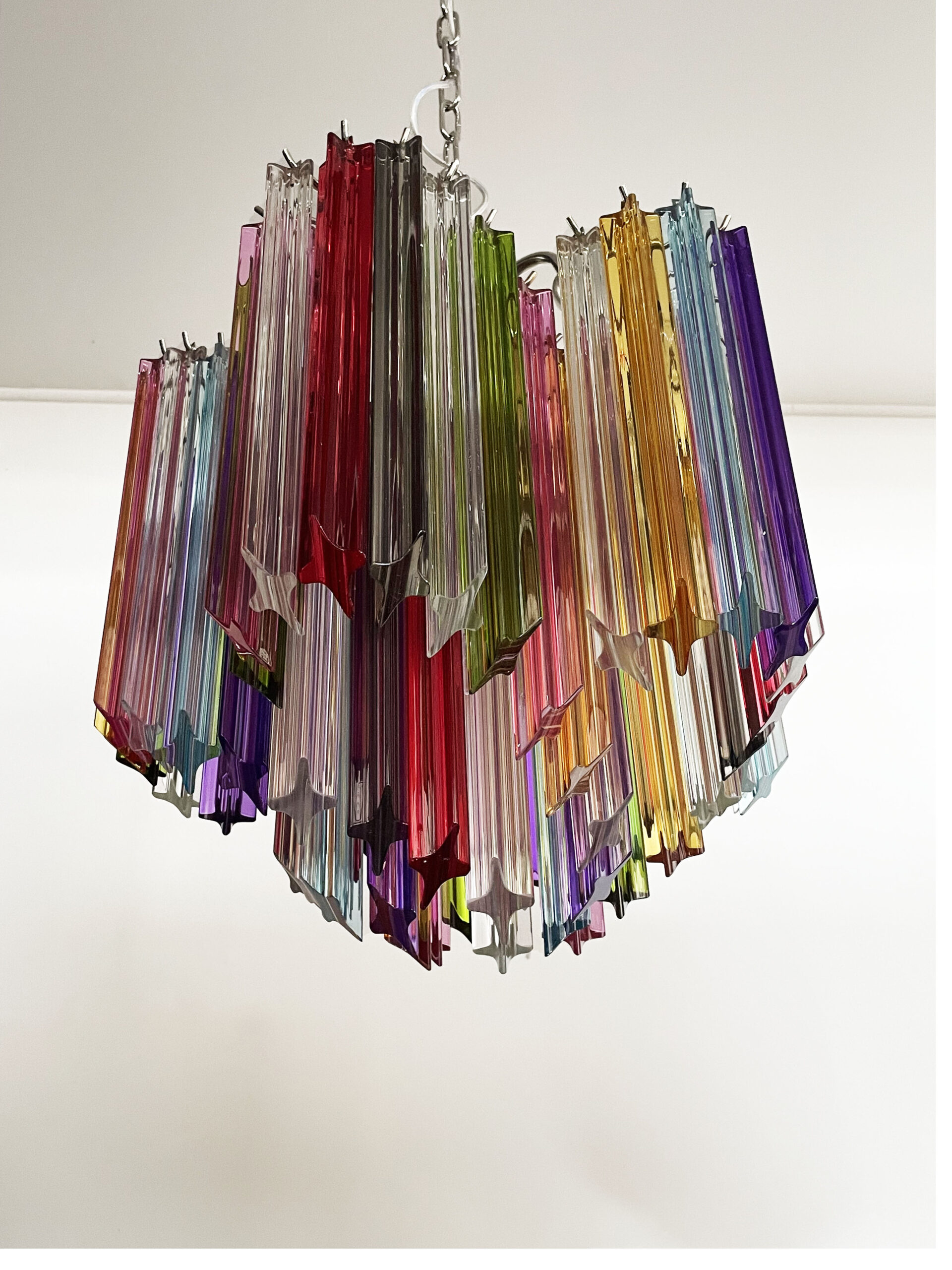 Handblown Murano glass — Quadriedri Multicolour