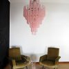 Handblown Murano glass — Drops Pink