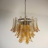 Handblown Murano glass — Petal Amber