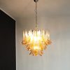 Handblown Murano glass — Petal Amber