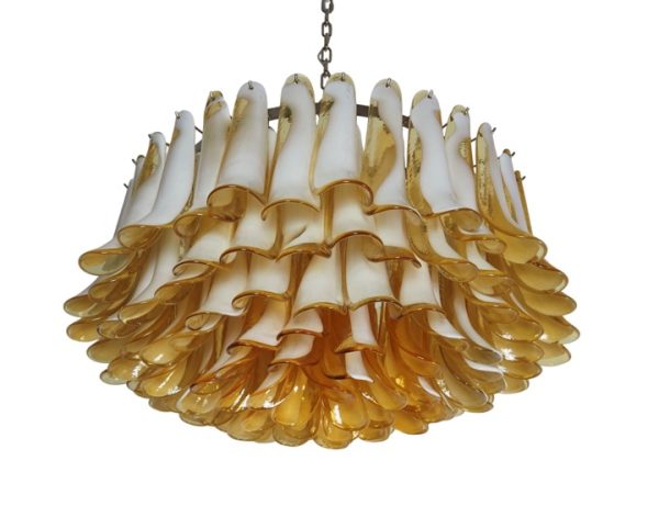 Handblown Murano glass — Petal Transparent