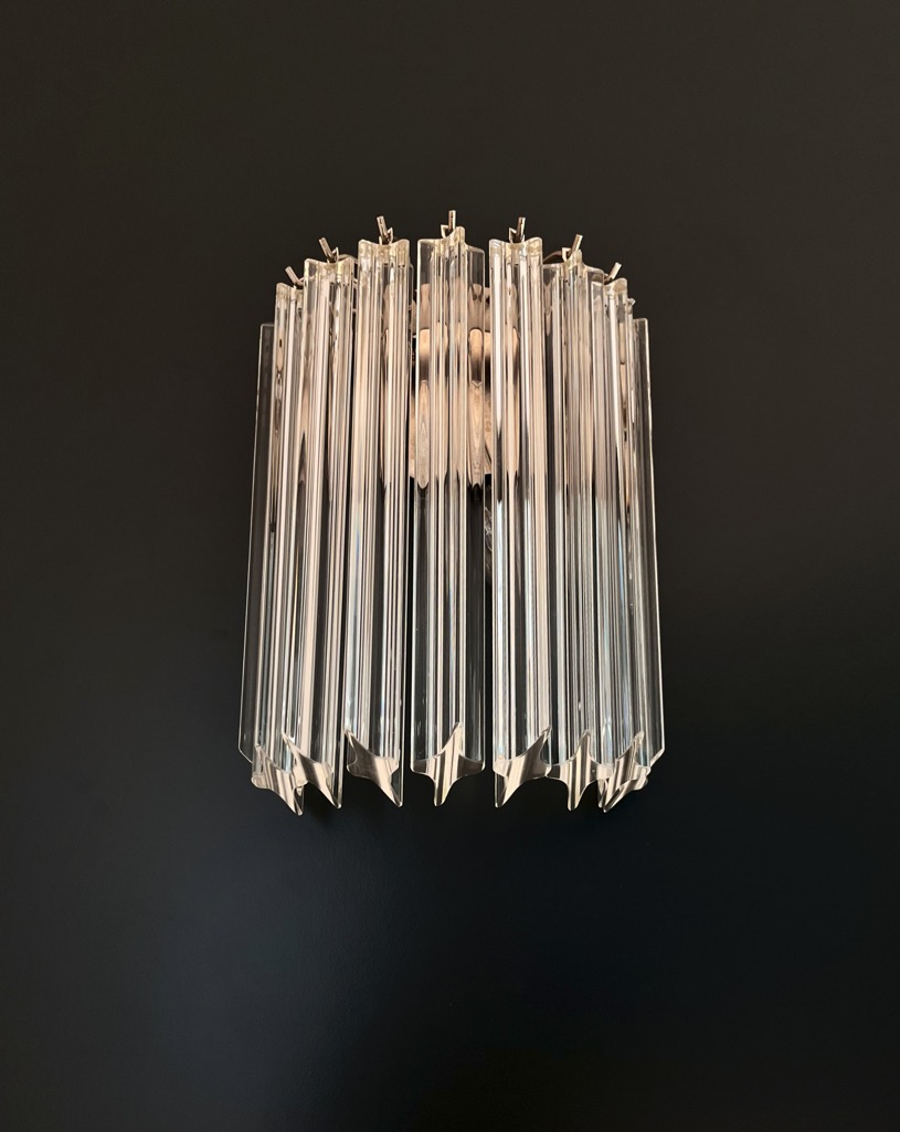 Handblown Murano glass — Quadriedri Transparent