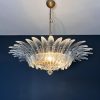 Handblown Murano glass — Palmette Transparent