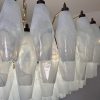 Handblown Murano glass — Poliedri White