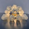 Handblown Murano glass — Poliedri White