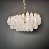 Handblown Murano glass — Poliedri White
