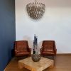 Handblown Murano glass — Poliedri Smoked