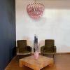Handblown Murano glass — Poliedri Pink