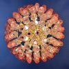 Handblown Murano glass — Poliedri Pink