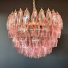 Handblown Murano glass — Poliedri Pink