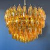 Handblown Murano glass — Poliedri Amber