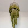 Handblown Murano glass — Quadriedri Green