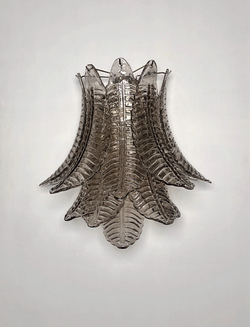 Handblown Murano glass — Felci Smoked