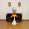 Handblown Murano glass — Drops Amber
