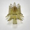 Handblown Murano glass — Petal Green