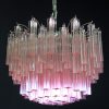 Handblown Murano glass — Quadriedri Pink