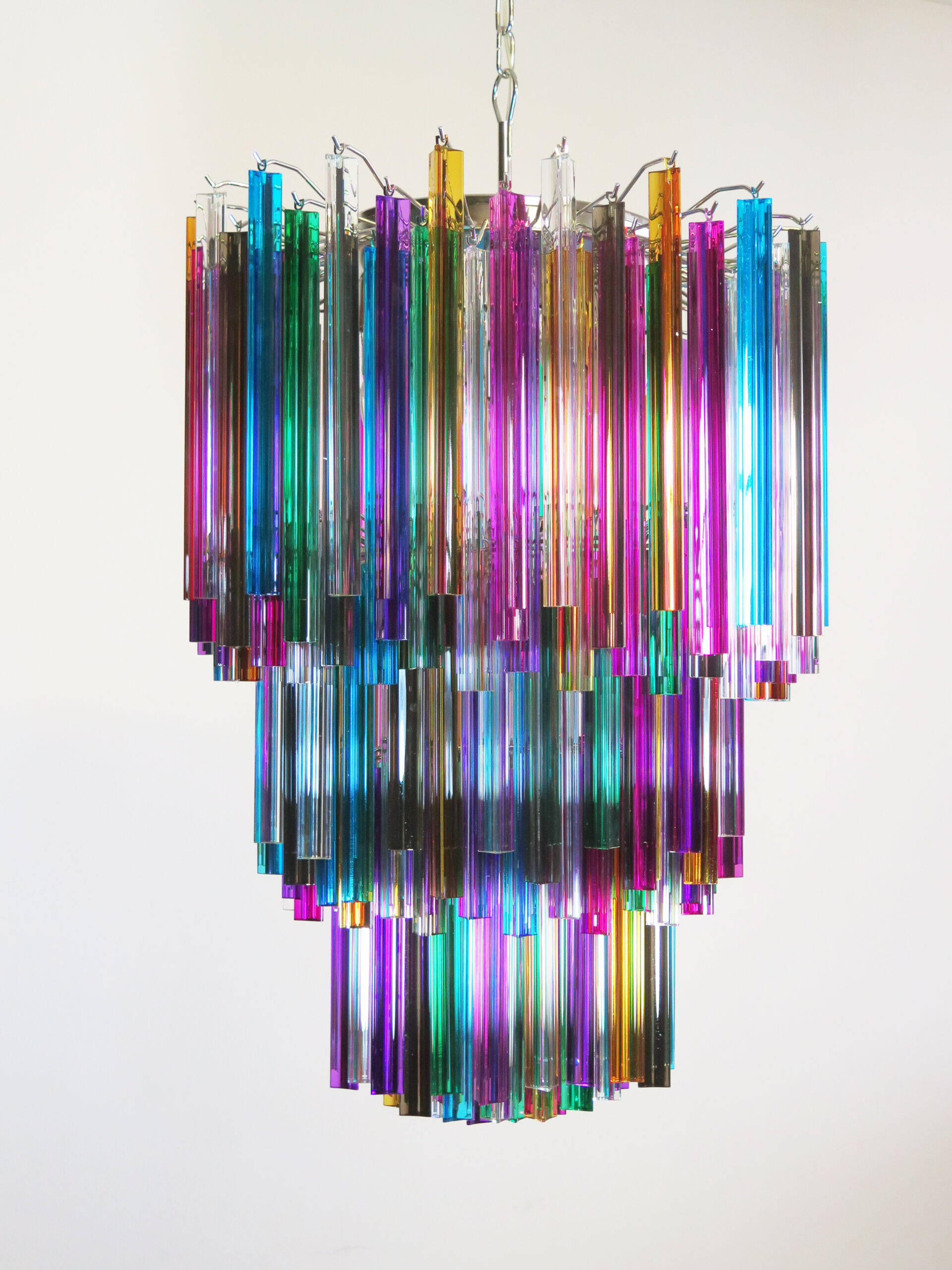 Handblown Murano glass — Triedri Multicolour