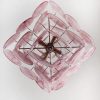 Handblown Murano glass — Disks Pink