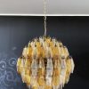 Handblown Murano glass — Poliedri Amber