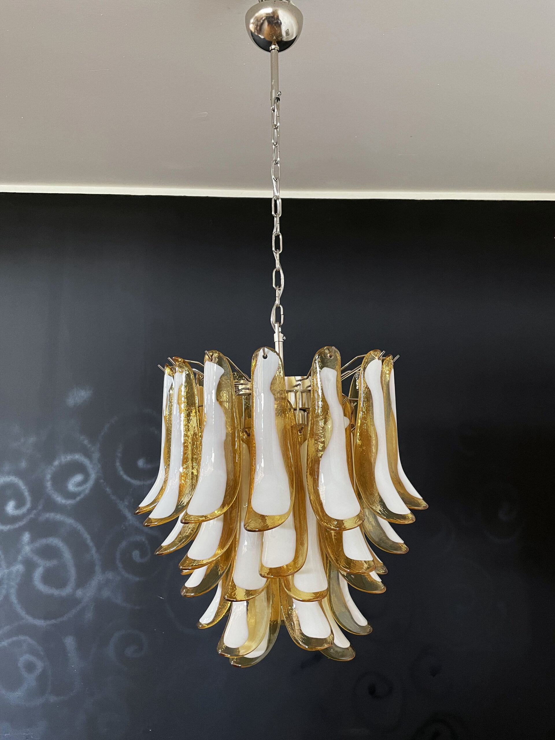 Handblown Murano glass — Petal Transparent
