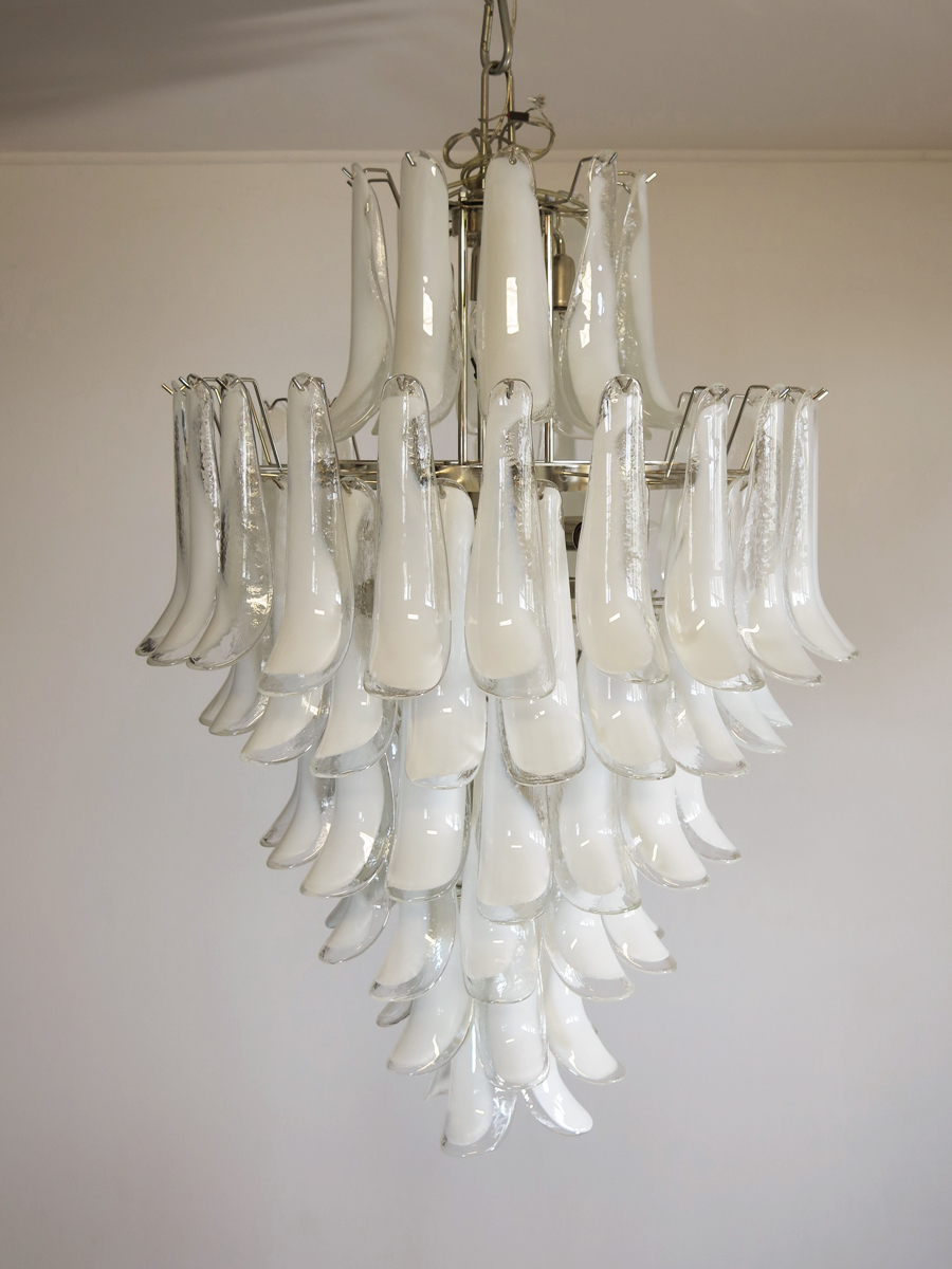 Handblown Murano glass — Petal Transparent