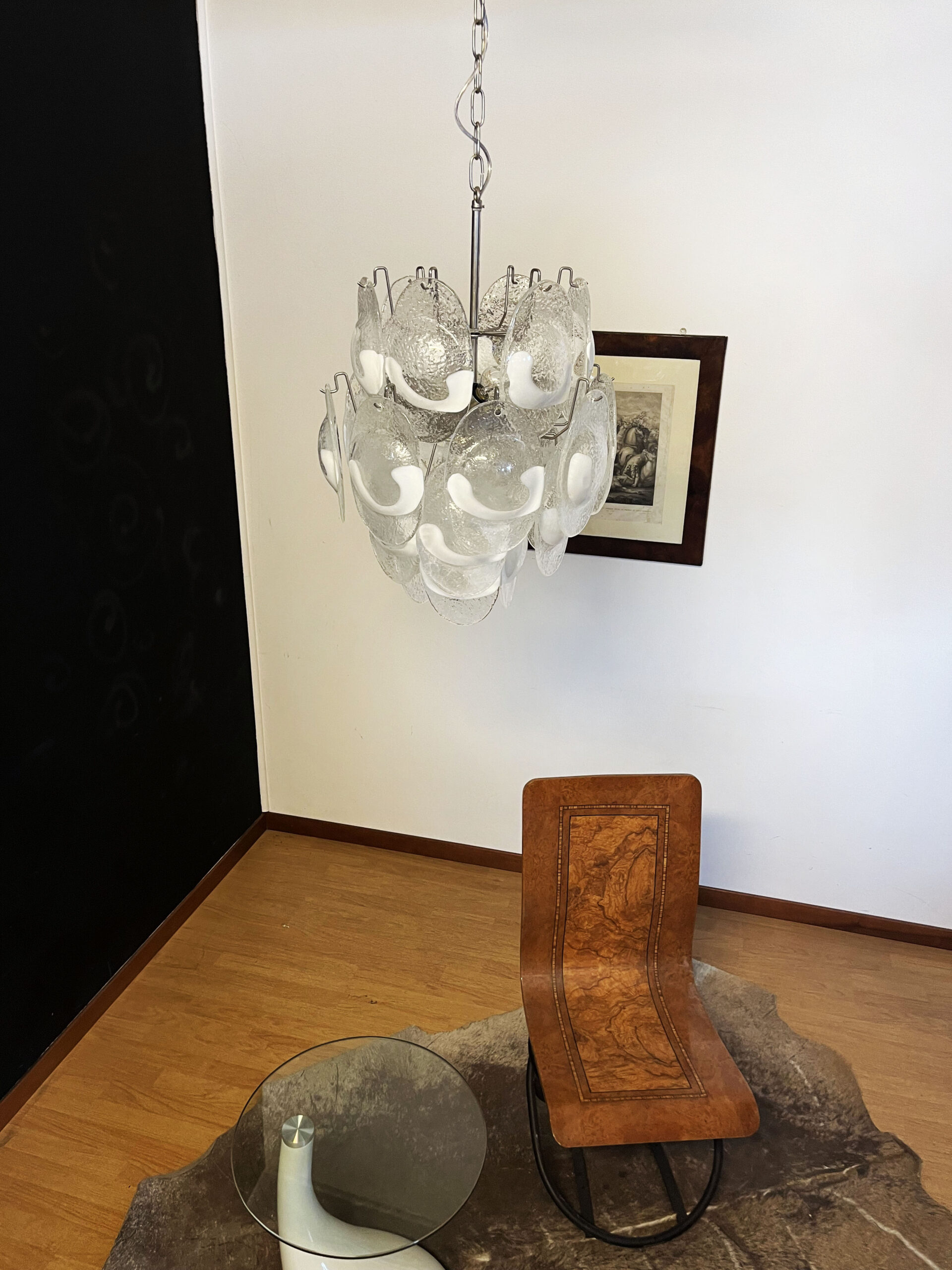 Handblown Murano glass — Lattimo Transparent