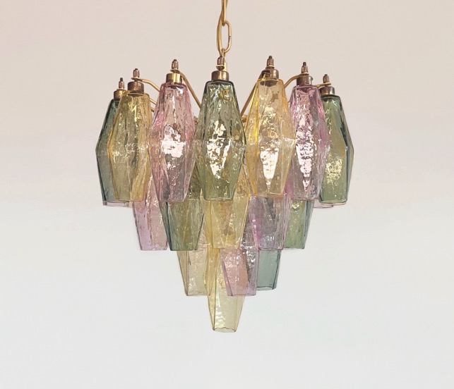 Handblown Murano glass — Poliedri Multicolour