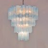 Handblown Murano glass — Tubular Blue/Red