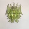 Handblown Murano glass — Petal Green