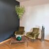 Handblown Murano glass — Petal Green