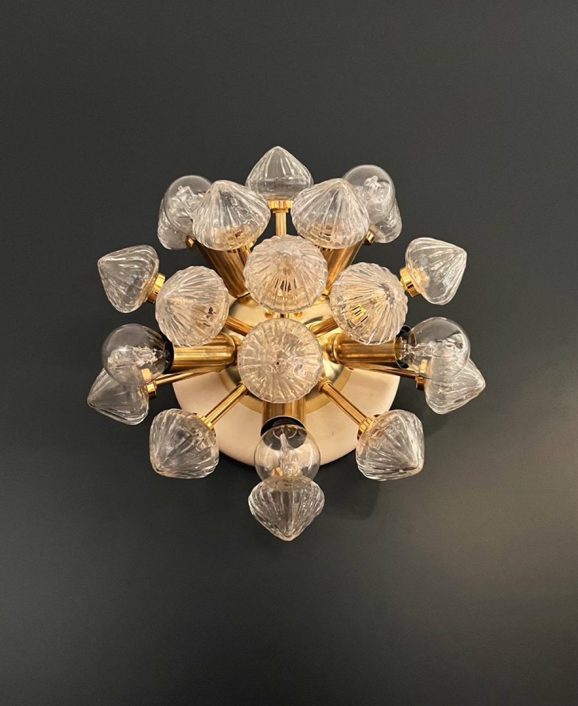 Handblown Murano glass — Sputnik Transparent