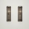 Handblown Murano glass — Triedri Smoked