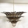 Handblown Murano glass — Palmette Smoked