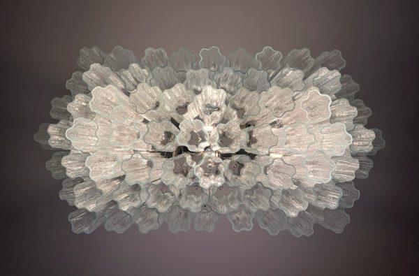 Handblown Murano glass — Tubular Transparent