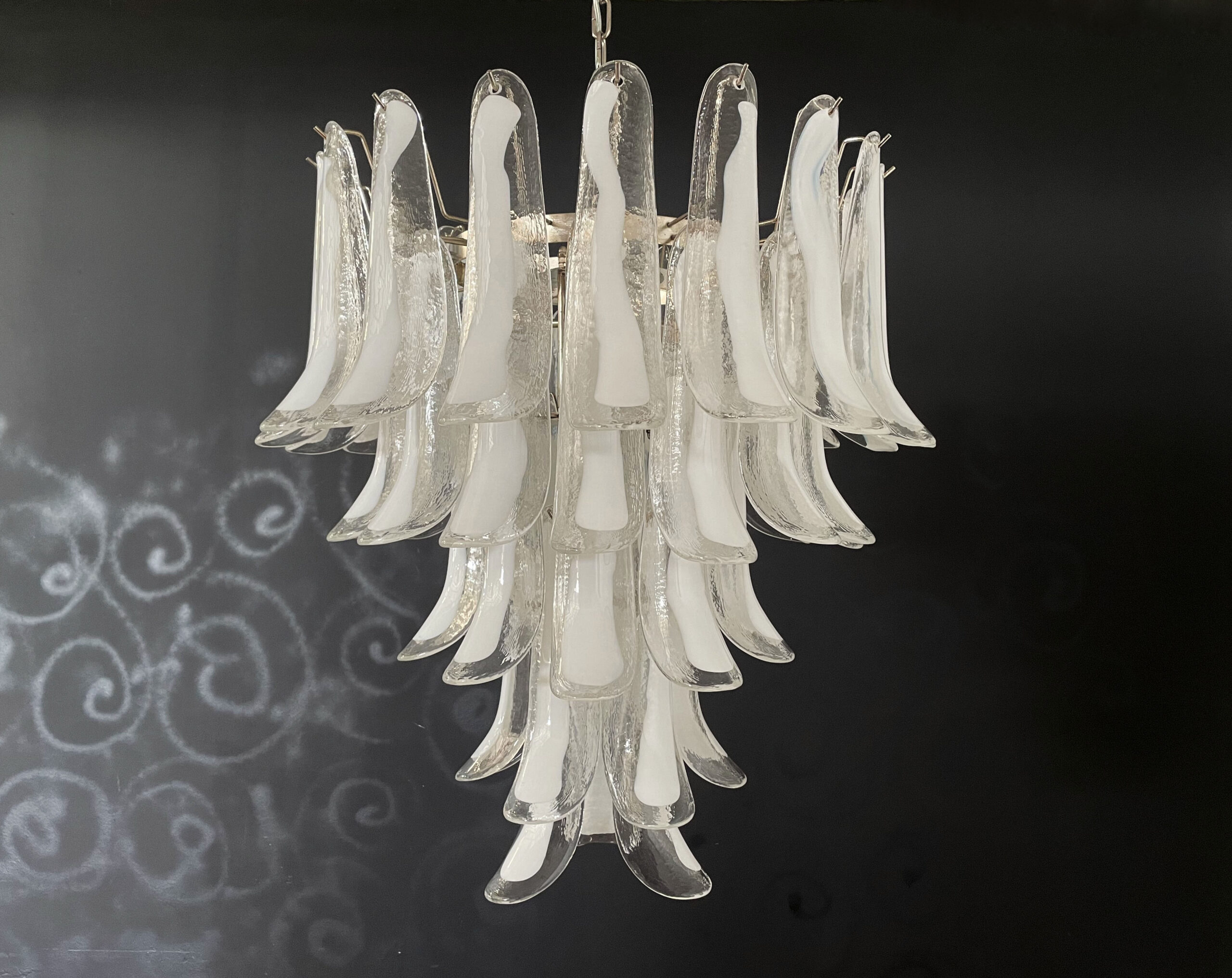 Handblown Murano glass — Petal Transparent