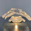 Handblown Murano glass — Crostoli Transparent